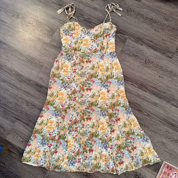 Reformation Nadira Floral-print Dress - Picture 1 of 6